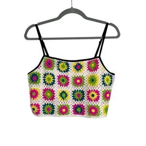 Wild Fable Crochet Crop Top